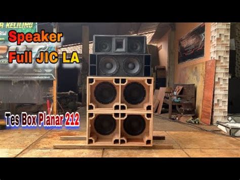 Tes Box Planar Brewog Audio Jic La Miniatur Sound