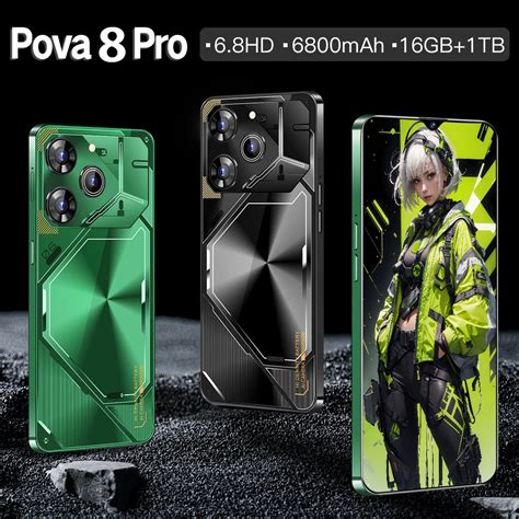 Pova Pro Smartphone Vers O Global Tela Cheia G Cell Phone Tb