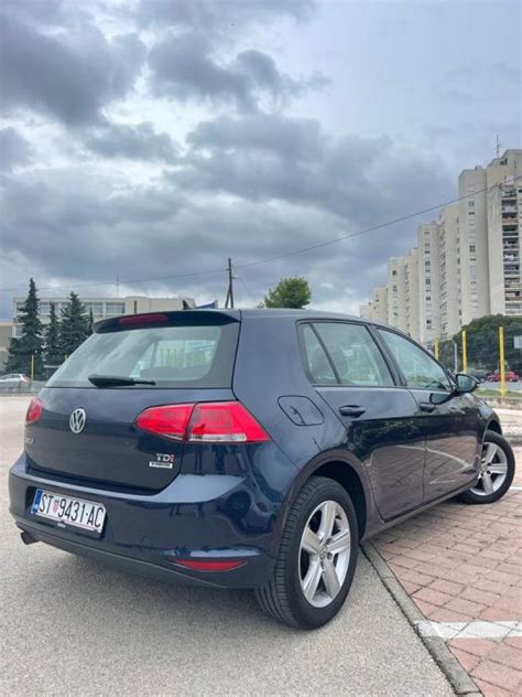 VW Golf 7 TDI BMT 81kW NAVIG 2015 G SERVISNA REG 7 23 147 034 Km