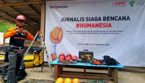 Dompet Dhuafa Gelar Pelatihan Jurnalis Siaga Bencana Chanelmuslim