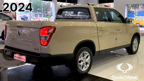 New 2024 SsangYong Musso Grand 4x4 Exterior And Interior Details