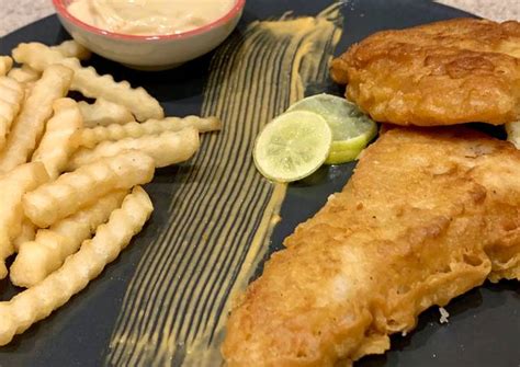 Traditional English Fish And Chips Recipe By Kiran Shoaib Cookpad