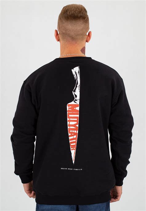 Bluza Brain Dead Familia Knife Czarna