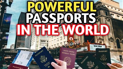 Top 10 Most Powerful Passport In The World In 2024 Youtube