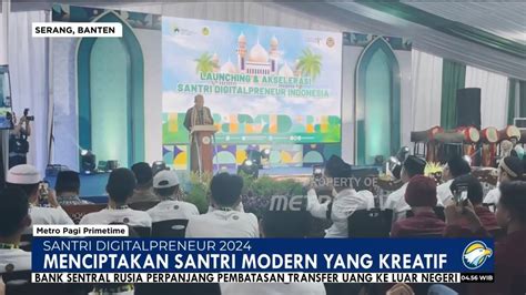 Kemenparekraf Kembali Luncurkan Santri Digital Preneur Pondok