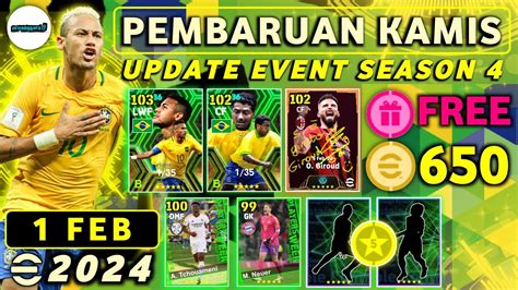 Pembaruan Kamis Februari Update Season Pack Brazil Big Time Milan