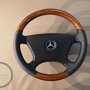 Mercedes R W W W Steering Wheel Wood Zebrano Etsy