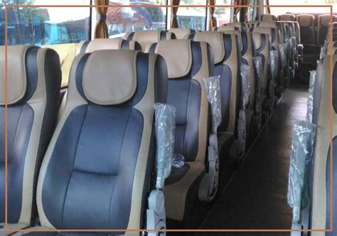 Denah Tempat Duduk Bus Pariwisata Seat 2 2 Dan 2 3