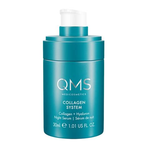 Night Collagen Serum Mit Hyaluron Von Qms Medicosmetics