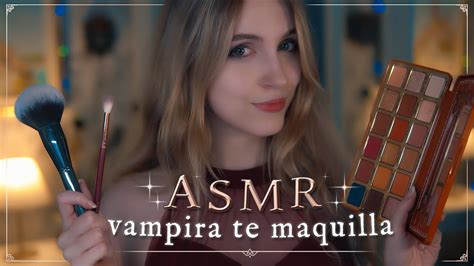 Amiga Te Maquilla Para La Fiesta Asmr Vampire Diaries Atenci N