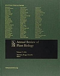 Annual Review Of Plant Biology Hardcover