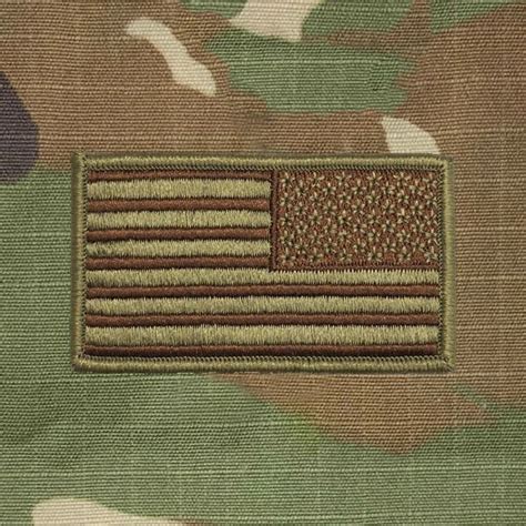 AIR FORCE FLAG PATCH: UNITED STATES OF AMERICA - OCP SPICE BROWN ...