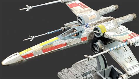 Bandais 1 72 Star Wars X Wing Fighter Dreams Humility And Blown Up