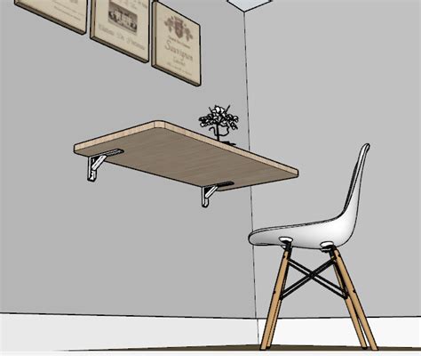 Membuat Meja Lipat Dinding Sederhana Menggunakan SketchUp Muhalian Studio