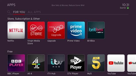 How To Use The Home Screen Menus On Virgin TV 360 Virgin Media