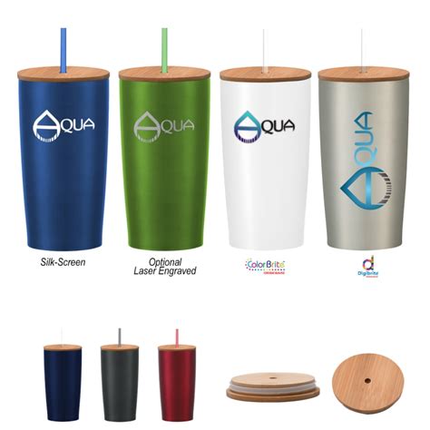 Oz Himalayan Tumbler With Bamboo Lid Drinkware