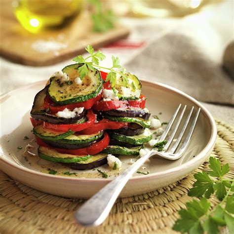 Verduras A La Plancha Con Salsa De Queso