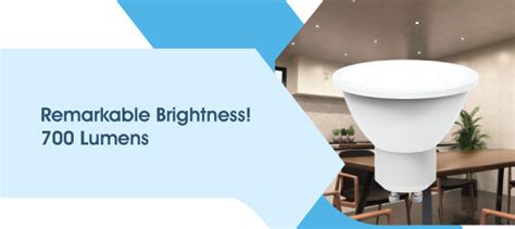 High Brightness 7 5w Gu10 Led Spotlight Bulb 2 Year Warranty