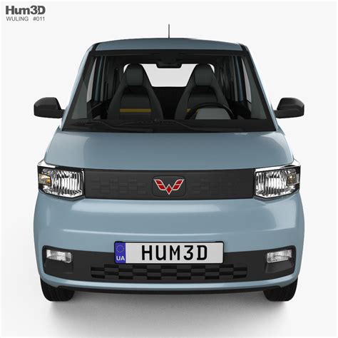 Wuling Hongguang Mini EV with HQ interior 2023 3D model - Download ...