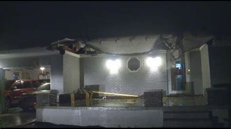 Part Of Roof Torn From Home During Wednesday Storms