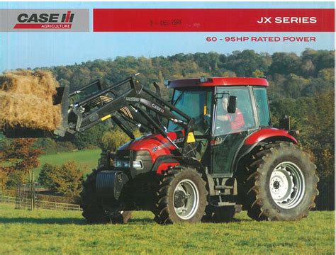 Case Ih Tractor Jx60 Jx70 Jx80 Jx90 Jx95 Brochure