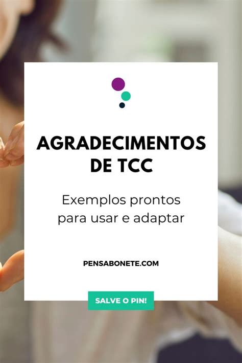 Agradecimentos De TCC Exemplos Prontos Para Usar E Adaptar