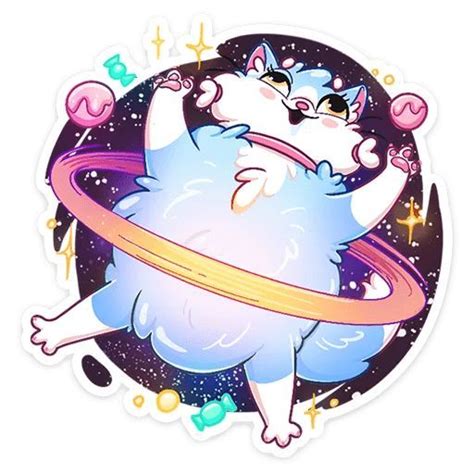 Набор стикеров для Telegram «Замурчательная парочка» | Cute kawaii ...
