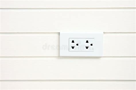 Power Plug Attached To Walls Stock Image Image Of Electronics House