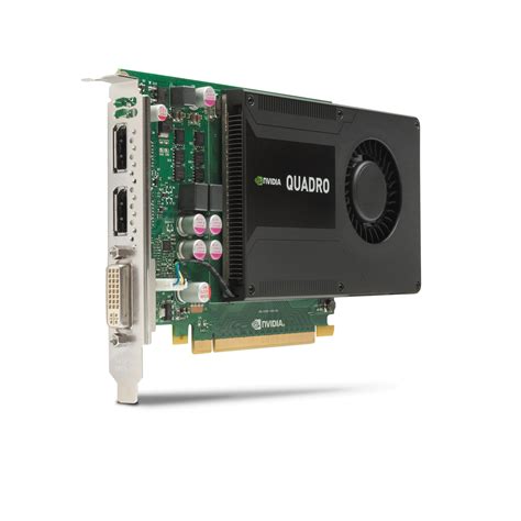 HP NVIDIA Quadro K2000 2GB DL-DVI+2xDP Graphics Card C2J93AT B&H