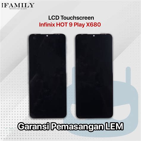 Jual LCD TOUCHSCREEN INFINIX HOT 9 PLAY X680 BLACK Shopee Indonesia