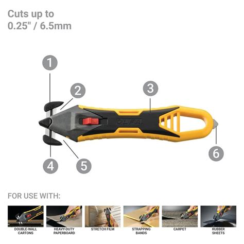 SK 16 Quick Change Concealed Blade Safety Knife