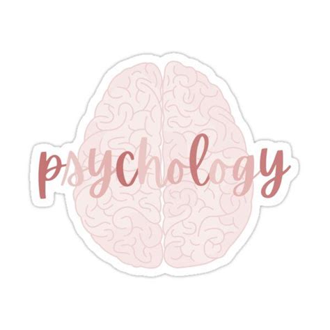 Psychology Sticker For Sale By Tylerd Psychology Symbol