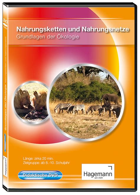 Didaktische DVD Nahrungsketten Und Nahrungsnetze Grundlagen Der