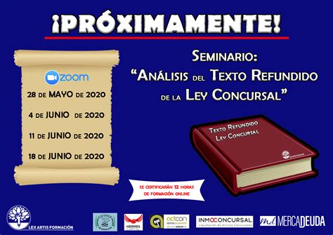 Cartel Texto Refundido LEXARTISFORMACION