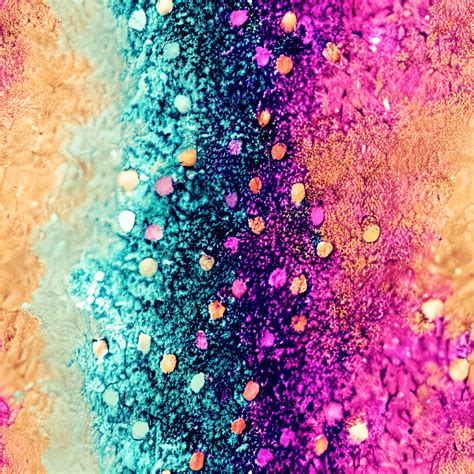 Pastel Rainbow Glitter Illustration · Creative Fabrica