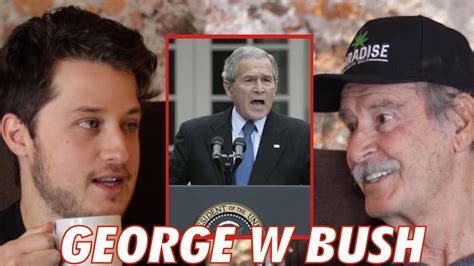 La Experiencia De Vicente Fox Con George W Bush Youtube