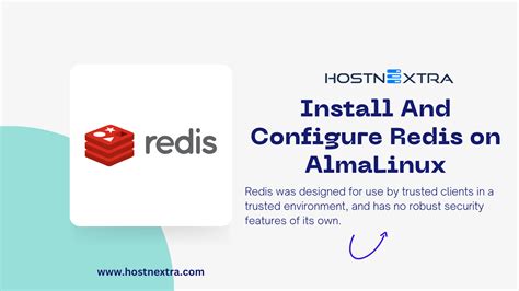 Install And Configure Redis On AlmaLinux 9 HostnExtra