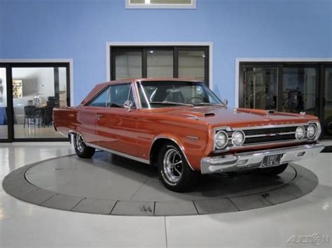 Collectible Turbine Bronze Classic Plymouth Gtx 1967 For Sale