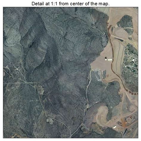 Aerial Photography Map of Bisbee, AZ Arizona