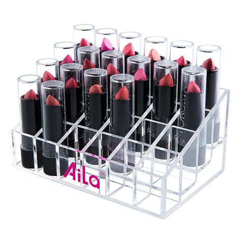 Aliexpress Buy Acrylic Lipstick Organizer Transparent Cosmetic