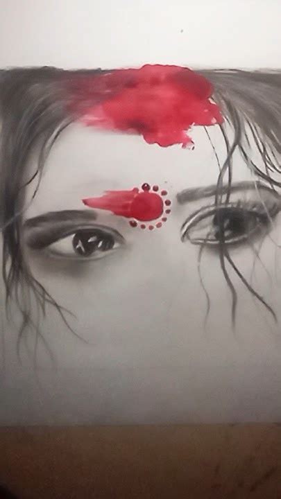 🖤🙏🖤draupadi Eyes Krishnamahabharat Shorts Viral Sketchdrawing