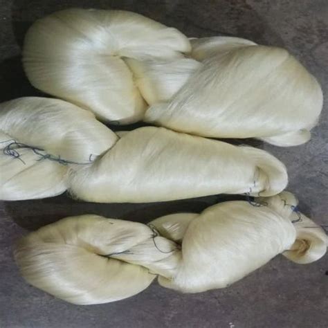 Plain White Mulberry Raw Silk Yarn For Textile Industries At Rs 6000