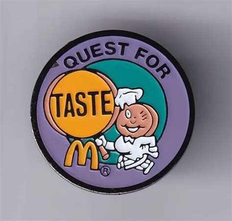 Rare Pins Pin S Mc Donald S Restaurant Hamburger Quest For Taste Usa