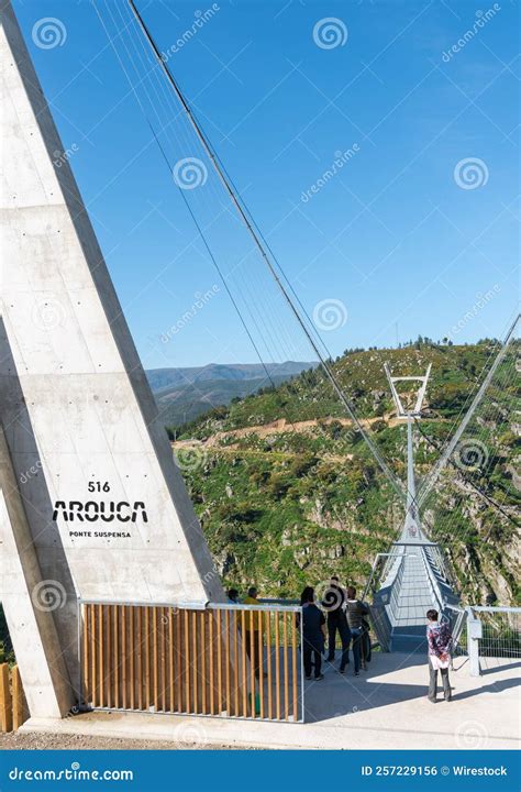 516 Arouca Bridge in the District of Aveiro, Portugal Editorial Photo ...