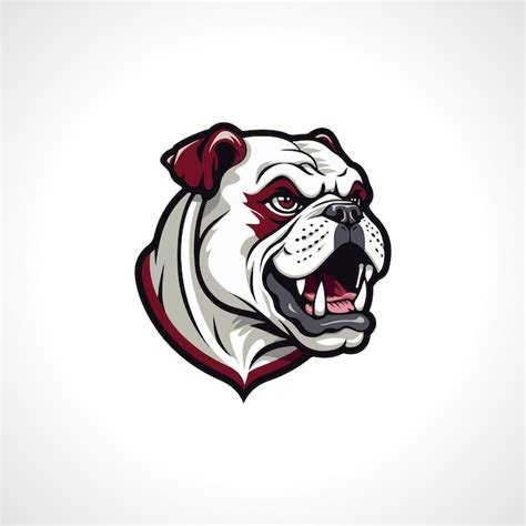 Premium Vector | Bulldog vector bulldog mascot logo design