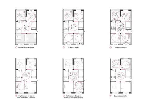 The Floor Plan For An Apartment With Four Different Rooms And Three