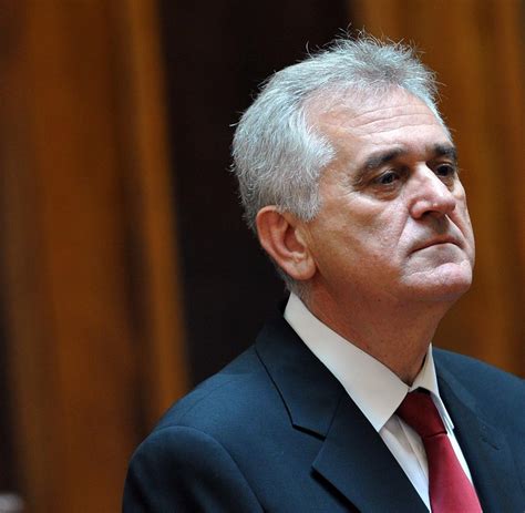 Fettnäpfchen Präsident Wie Tomislav Nikolic das Ansehen Serbiens