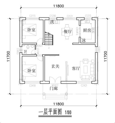 12米x12米农村自建别墅二层效果图，户型方正，外观耐看 建房圈