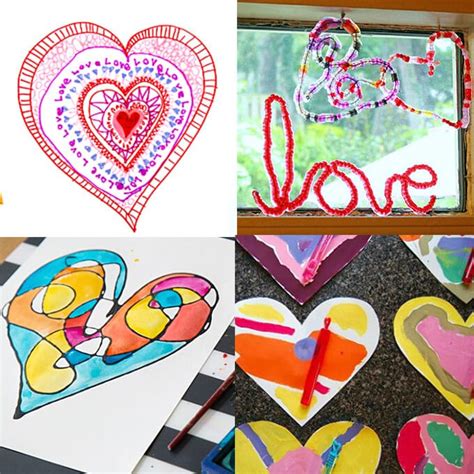 19 Valentines Day Arts and Crafts for Kids - Creative Holiday Projects