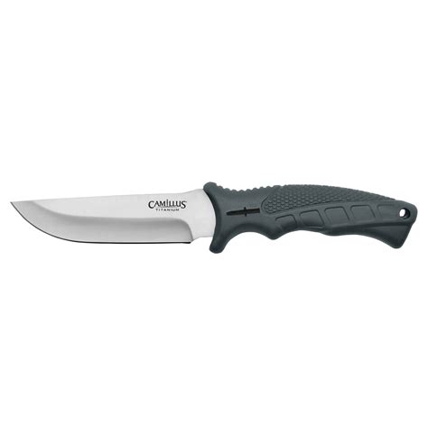 Camillus Camp Knife Titanium Bonded Fixed Blade Camping